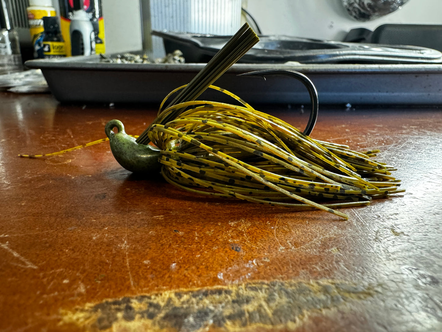 Green Pumpkin Flipping Jig